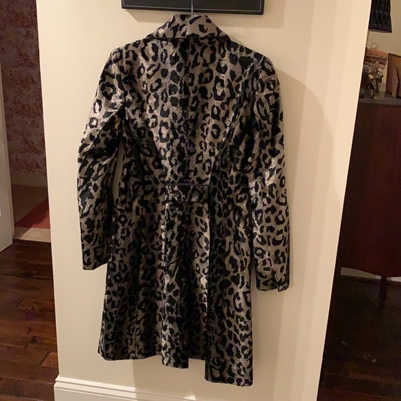 Karen Millen Ultimate Leopard Coat Sz 6 US, EU 38 - Picture 7 of 11
